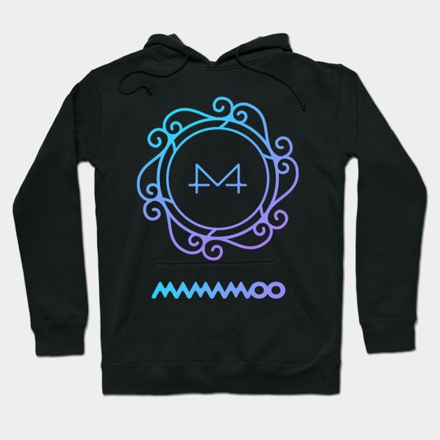 Mamamoo Logo White Wind Hoodie by hallyupunch